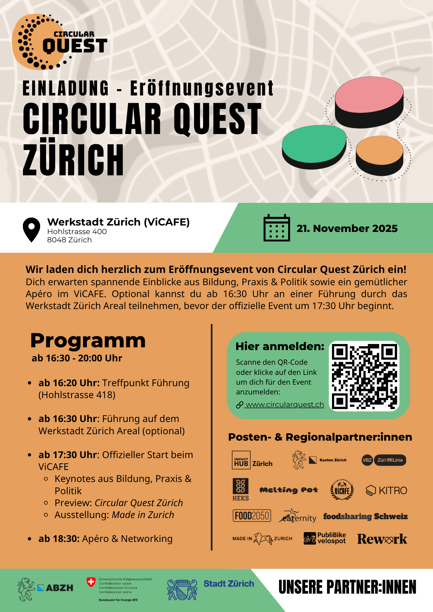 Einladungsflyer